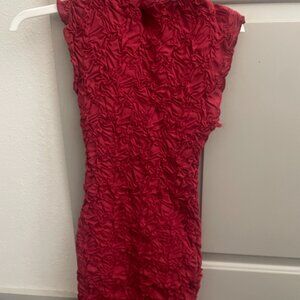 Zara Red Floral Dress